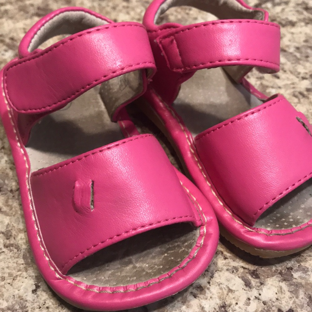 Boutique toddler pink sandals